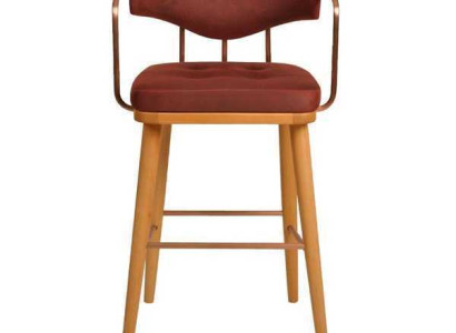 Stylish Bar Stool Chair Designer Wooden Chair Dining room chair Stool Bar Brown new